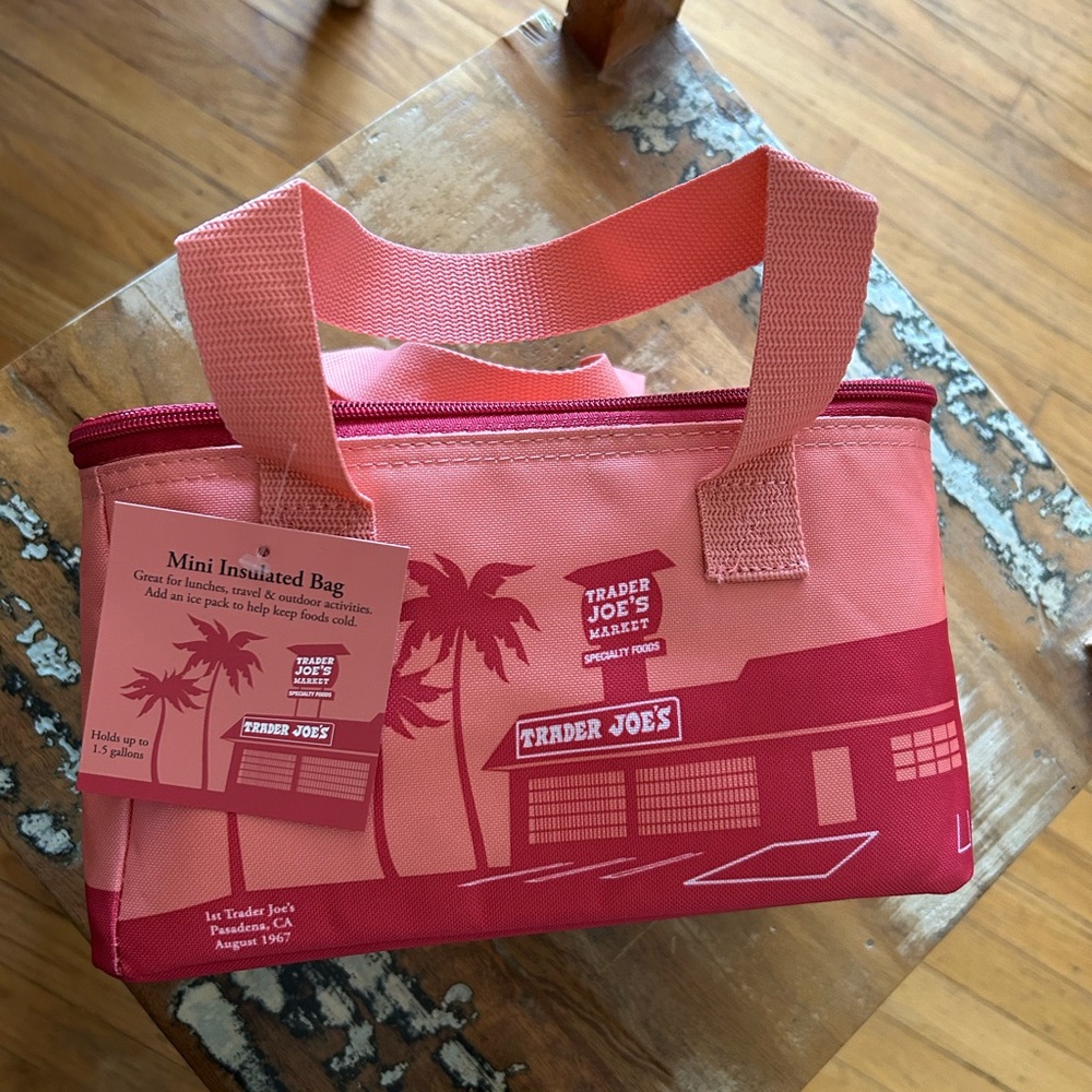 Trader Joe’s Mini Insulated Bag New with tags!